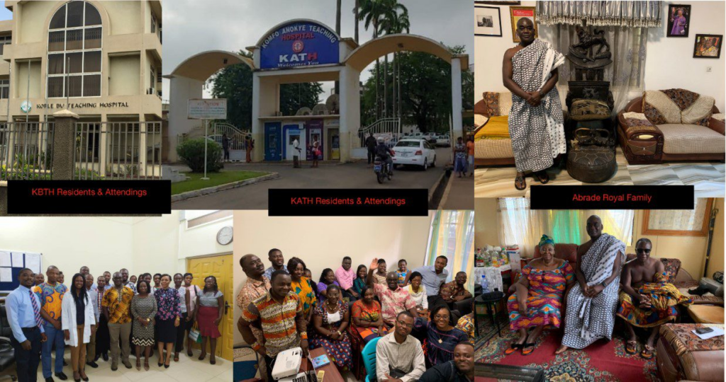 Report of Outreach from Kwasi Ofori Armah, MD, MBA, MPH, FACR