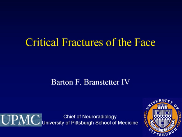 Critical Fractures of the Face, Part 2 thumbnail