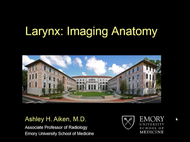 Larynx: Imaging Anatomy thumbnail