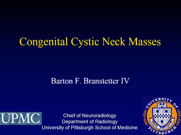 Pediatric Cystic Neck Masses thumbnail